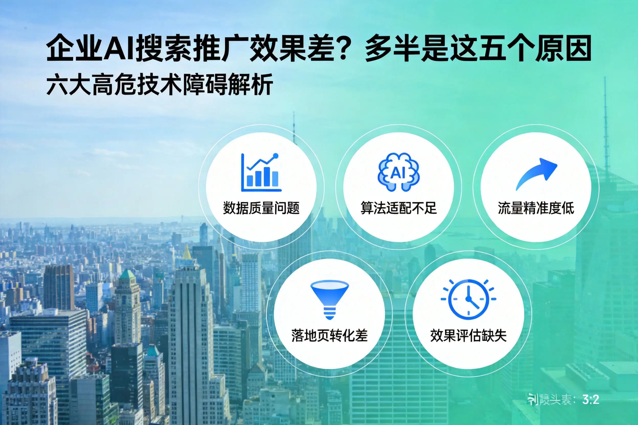 庄河企业AI搜索推广效果差?多半是这五个原因